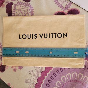 NEW authentic Louis Vuitton wallet dust bag